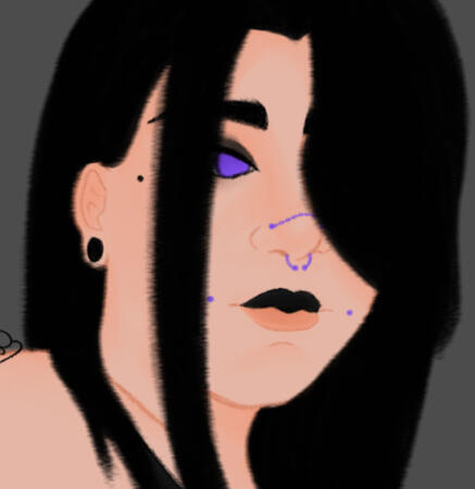 Old Art of My OC Dusk